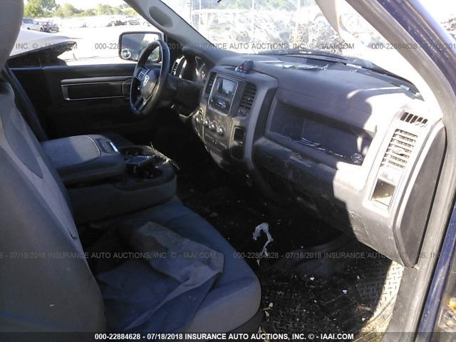 3C6JR6DG5DG515511 - 2013 RAM 1500 ST Dark Blue photo 5