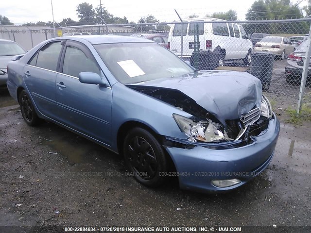 4T1BE32K42U526486 - 2002 TOYOTA CAMRY LE/XLE/SE Mavi foto 1