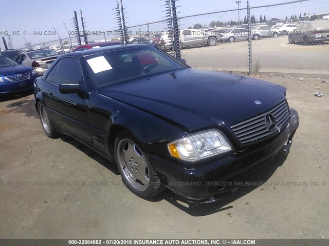 WDBFA67F7TF138784 - 1996 MERCEDES-BENZ SL 500 BLACK photo 1