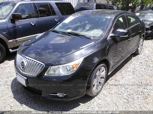 1G4GE5GD2BF133232 - 2011 BUICK LACROSSE CXS BLACK photo 2