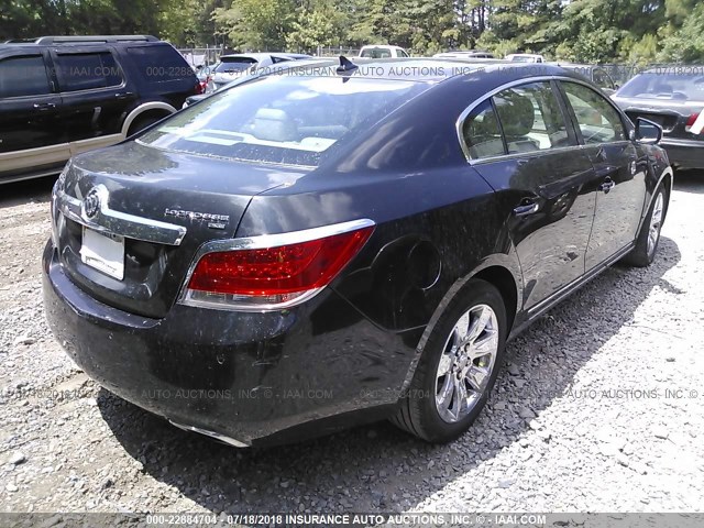 1G4GE5GD2BF133232 - 2011 BUICK LACROSSE CXS BLACK photo 4