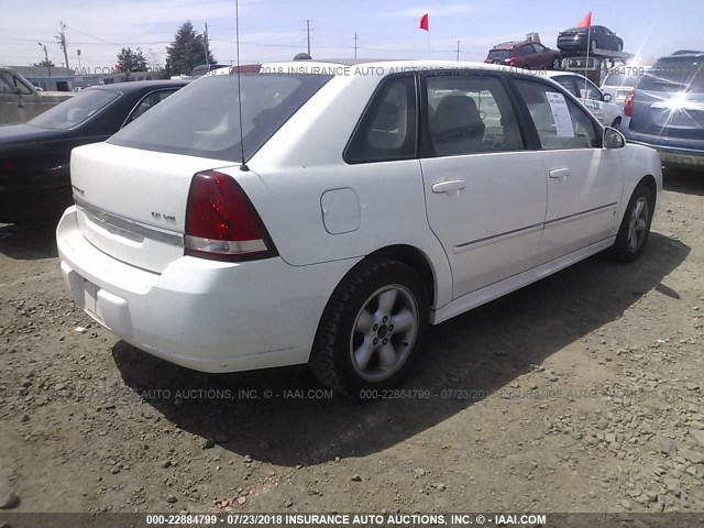 1G1ZT67N37F268432 - 2007 CHEVROLET MALIBU MAXX LT WHITE photo 4