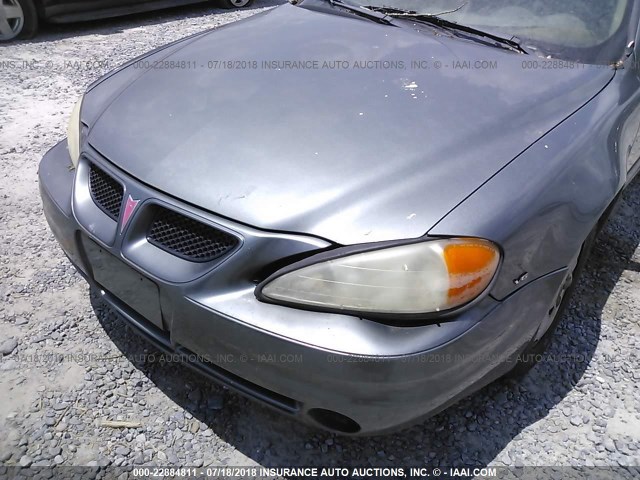 1G2NF52EX3C241274 - 2003 PONTIAC GRAND AM SE1 GRAY photo 6