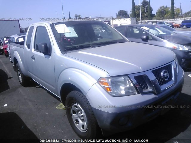 1N6BD0CT1BC416723 - 2011 NISSAN FRONTIER S/SV SILVER photo 1