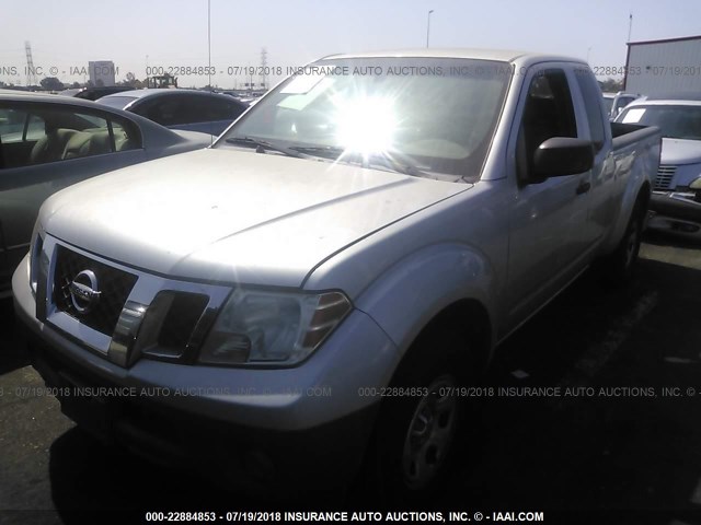 1N6BD0CT1BC416723 - 2011 NISSAN FRONTIER S/SV SILVER photo 2