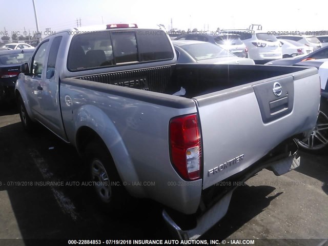 1N6BD0CT1BC416723 - 2011 NISSAN FRONTIER S/SV SILVER photo 3