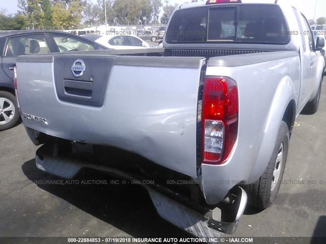 1N6BD0CT1BC416723 - 2011 NISSAN FRONTIER S/SV SILVER photo 6