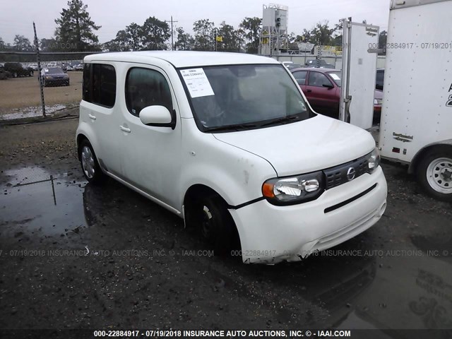 JN8AZ28R59T116612 - 2009 NISSAN CUBE S/SL WHITE photo 1