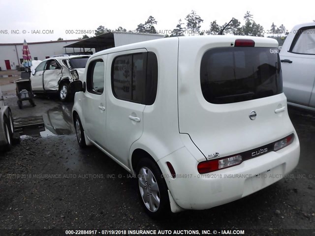 JN8AZ28R59T116612 - 2009 NISSAN CUBE S/SL WHITE photo 3