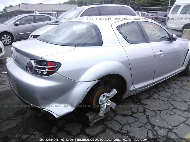 JM1FE173450161041 - 2005 MAZDA RX8 SILVER photo 6