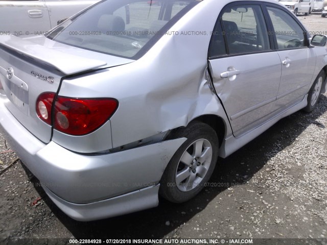 2T1BR32E25C372669 - 2005 TOYOTA COROLLA CE/LE/S GRAY photo 6