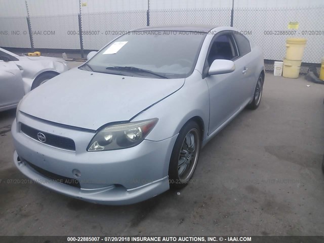 JTKDE167X60108429 - 2006 TOYOTA SCION TC 蓝色 照片 2