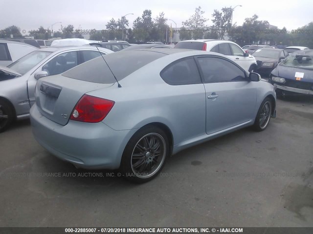 JTKDE167X60108429 - 2006 TOYOTA SCION TC 蓝色 照片 4