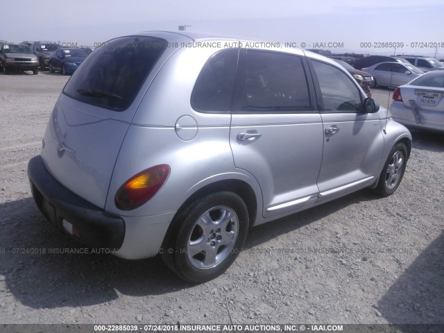 3C4FY4BB11T570778 - 2001 CHRYSLER PT CRUISER SILVER photo 4