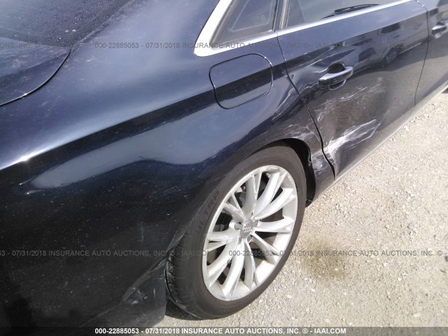 WAURVAFDXBN025600 - 2011 AUDI A8 L QUATTRO BLACK photo 6