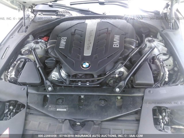 WBAYM9C59ED248067 - 2014 BMW 650 I SILVER photo 10