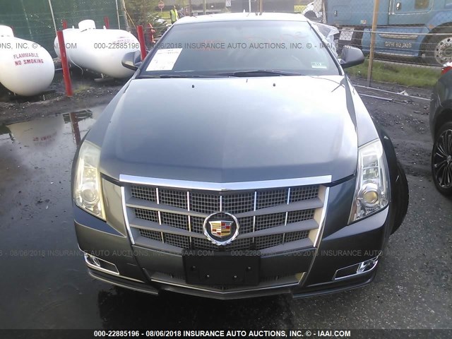 1G6DS1EDXB0129589 - 2011 CADILLAC CTS PREMIUM COLLECTION GRAY photo 6