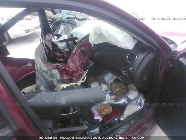 2G2WP552061177839 - 2006 PONTIAC GRAND PRIX Бордовий фото 5