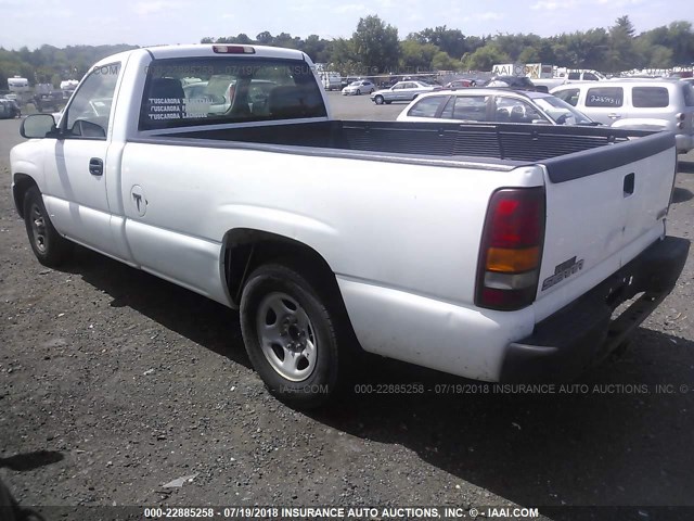 1GTEC14V33E243138 - 2003 GMC NEW SIERRA C1500 WHITE photo 3