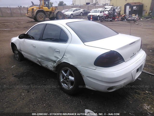 1G2NF52E64M563471 - 2004 PONTIAC GRAND AM SE1 WHITE photo 3