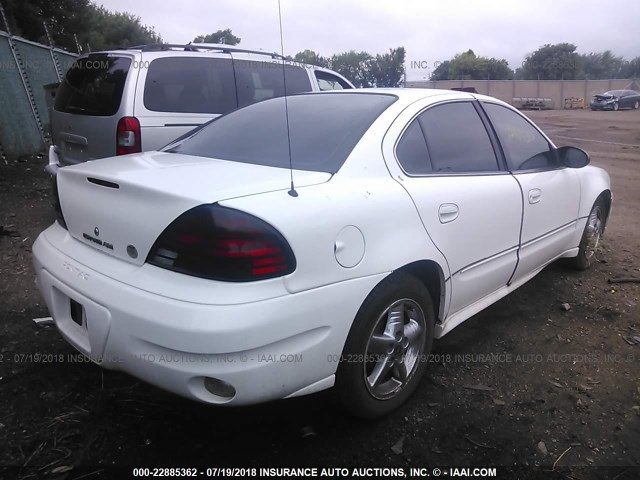 1G2NF52E64M563471 - 2004 PONTIAC GRAND AM SE1 WHITE photo 4