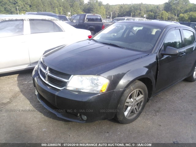 1B3LC56B79N539677 - 2009 DODGE AVENGER SXT/R/T BLACK photo 2