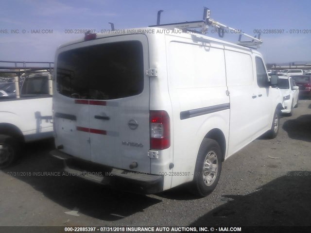 1N6BF0KM5GN807390 - 2016 NISSAN NV 1500 S/SV/2500 S/SV/SL WHITE photo 4