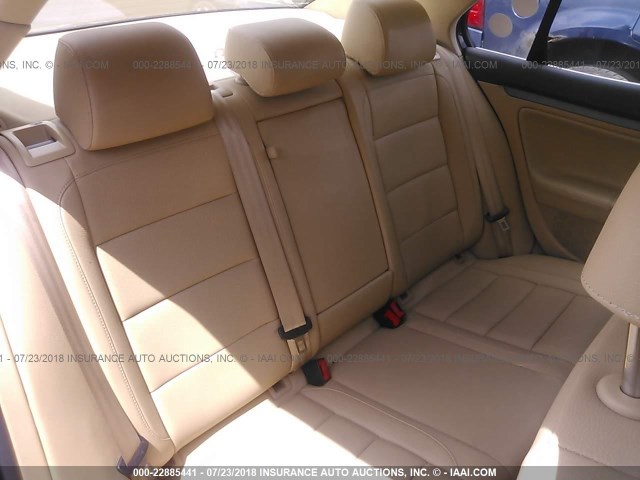 3VWEF71K77M151273 - 2007 VOLKSWAGEN JETTA WOLFSBURG 黑色 照片 8