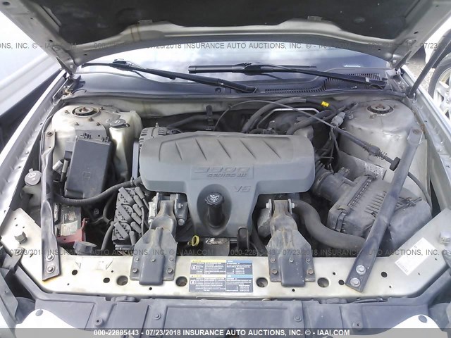 2G2WP552371225898 - 2007 PONTIAC GRAND PRIX SILVER photo 10