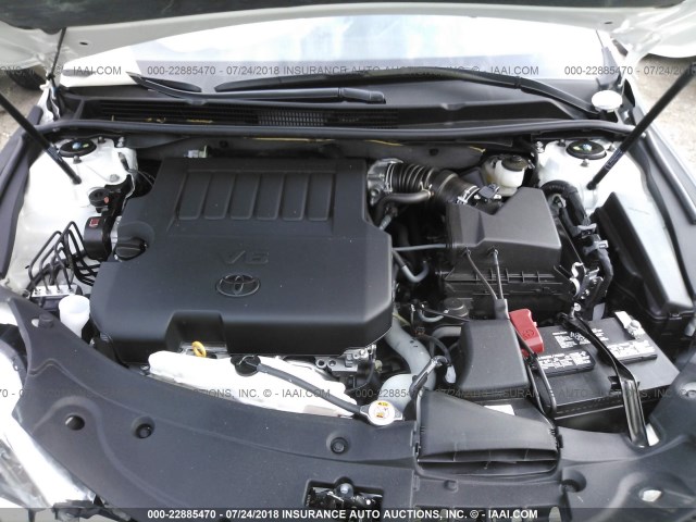 4T1BK1EB4JU275329 - 2018 TOYOTA AVALON XLE PLUS/PREMIUM/TOUR/LTD WHITE photo 10