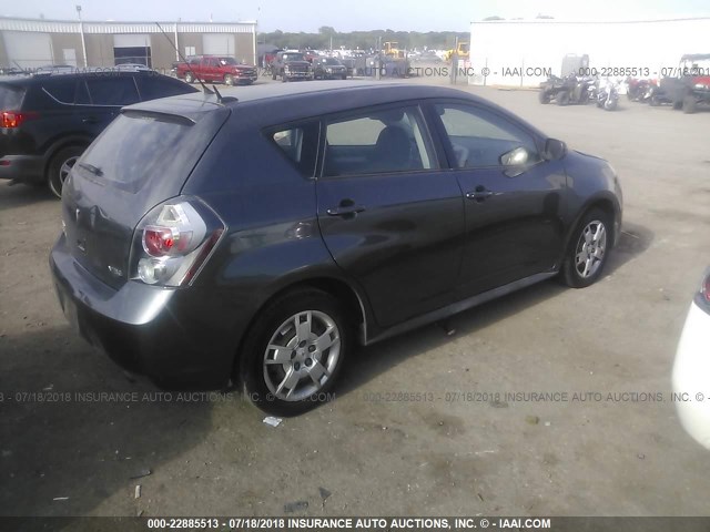 5Y2SP67009Z415731 - 2009 PONTIAC VIBE GRAY photo 4