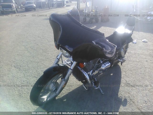 1HFSC55057A306241 - 2007 HONDA VTX1300 C BLACK photo 2