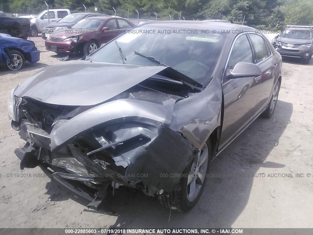 1G1ZC5E11BF386613 - 2011 CHEVROLET MALIBU 1LT 棕色 照片 2