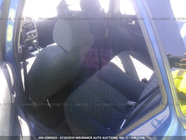 JM1BJ245631137093 - 2003 MAZDA PROTEGE PR5 蓝色 照片 8