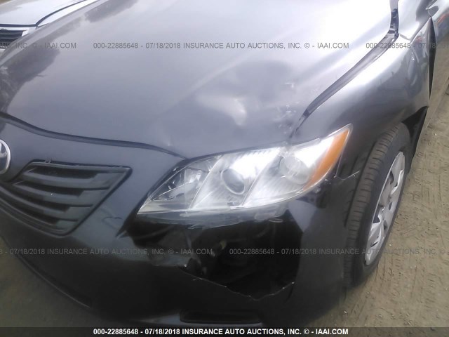 4T1BE46K47U193858 - 2007 TOYOTA CAMRY NEW GENERAT CE/LE/XLE/SE GRAY photo 6