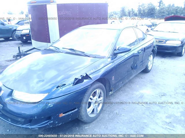 1G8ZG1270XZ116883 - 1999 SATURN SC2 BLUE photo 6