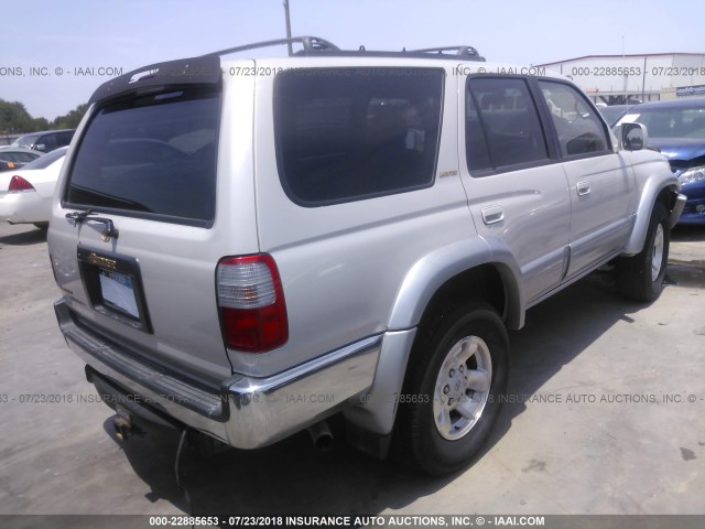 JT3HN87R8W9015684 - 1998 TOYOTA 4RUNNER LIMITED TAN photo 4