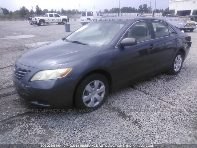 4T1BE46K79U815386 - 2009 TOYOTA CAMRY SE/LE/XLE GRAY photo 2