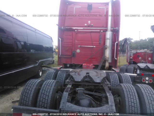 4V4NC9GH07N444168 - 2007 VOLVO VNL RED photo 8