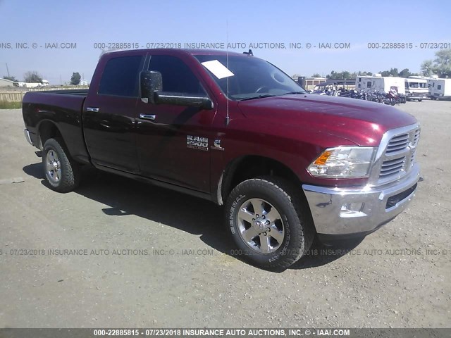 3C6UR5DLXFG511204 - 2015 RAM 2500 SLT MAROON photo 1