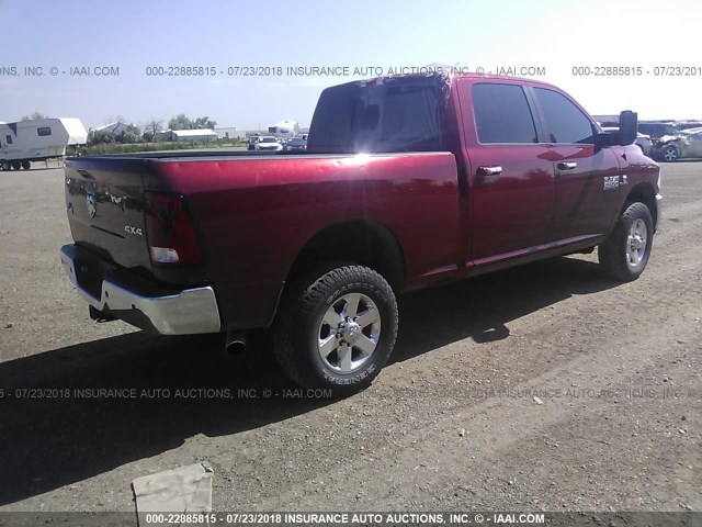 3C6UR5DLXFG511204 - 2015 RAM 2500 SLT MAROON photo 4