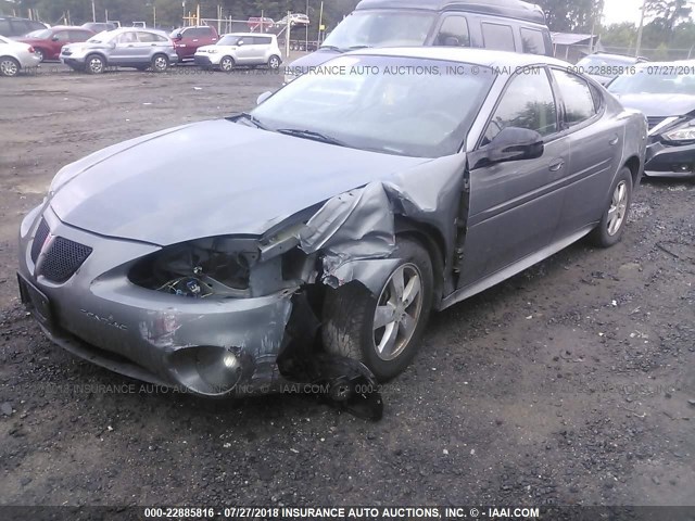 2G2WP552171148738 - 2007 PONTIAC GRAND PRIX GRAY photo 2