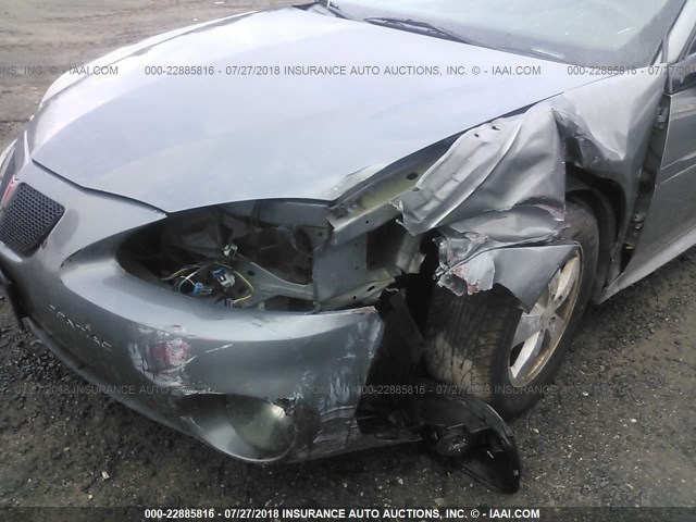2G2WP552171148738 - 2007 PONTIAC GRAND PRIX GRAY photo 6
