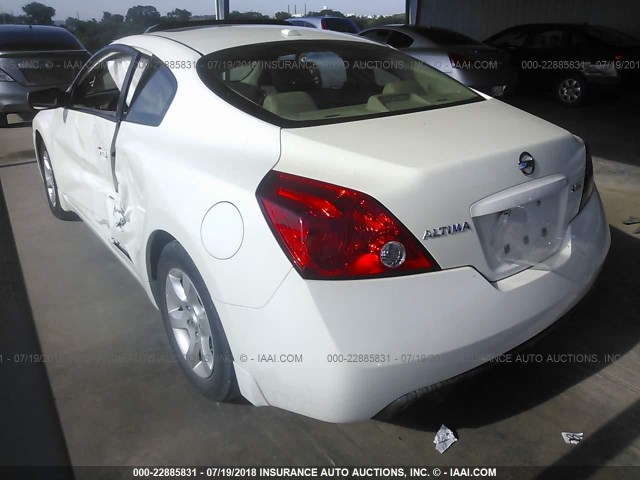 1N4AL24E39C193131 - 2009 NISSAN ALTIMA 2.5S WHITE photo 3