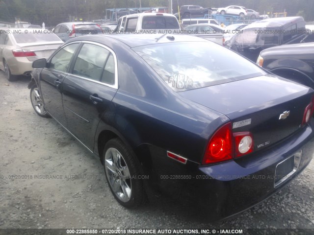 1G1ZH57B79F173294 - 2009 CHEVROLET MALIBU 1LT 蓝色 照片 3