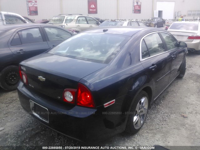 1G1ZH57B79F173294 - 2009 CHEVROLET MALIBU 1LT 蓝色 照片 4
