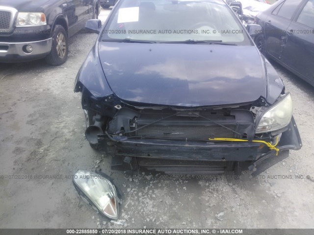 1G1ZH57B79F173294 - 2009 CHEVROLET MALIBU 1LT 蓝色 照片 6