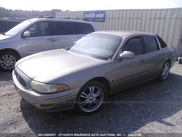 1G4HR54K82U226036 - 2002 BUICK LESABRE LIMITED Pewter photo 2