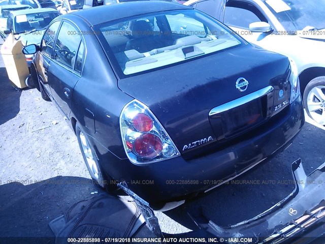 1N4AL11D45C273036 - 2005 NISSAN ALTIMA S/SL BLACK photo 3