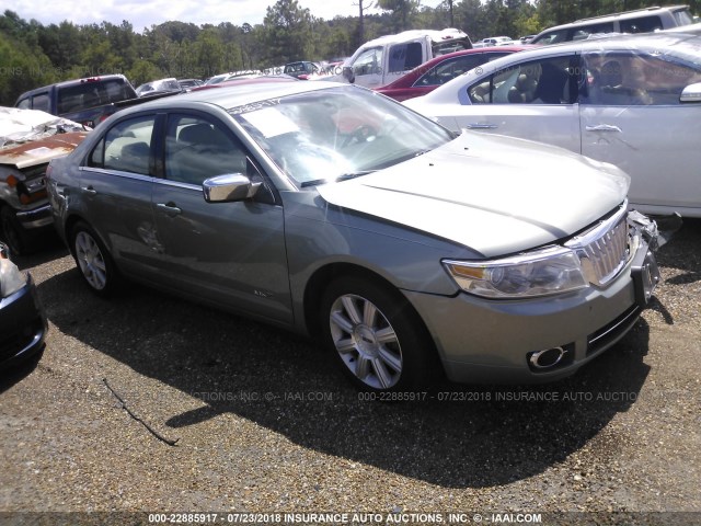 3LNHM26T58R634562 - 2008 LINCOLN MKZ TEAL photo 1